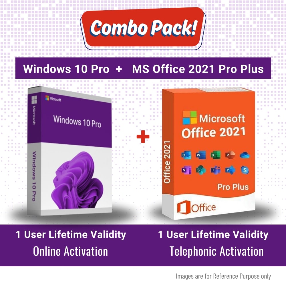 Windows 10 Pro Product key + MS Office 2021 Professional  Plus